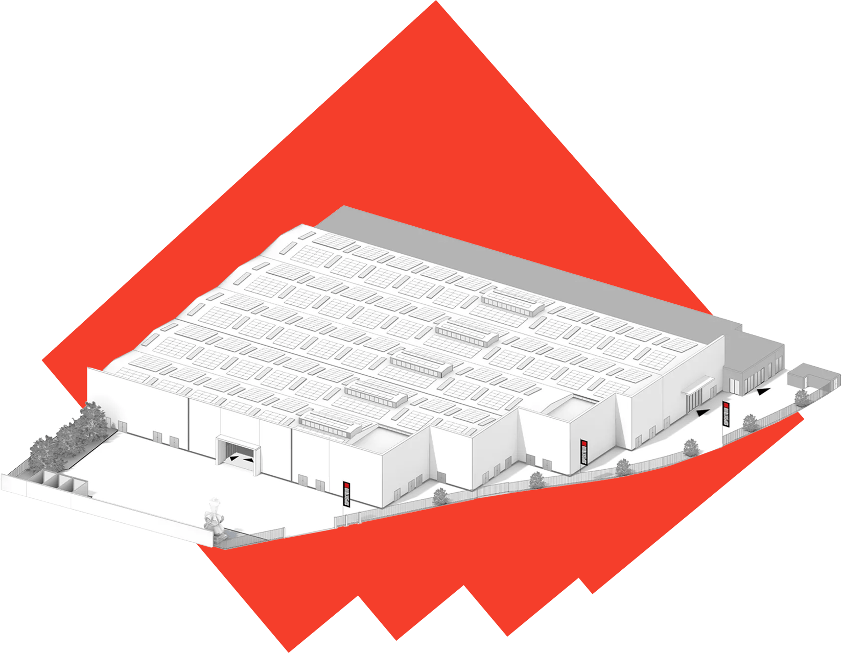 Grafica della venue di SuperCity