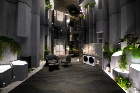 Installazione di Samsung al Superdesign Show